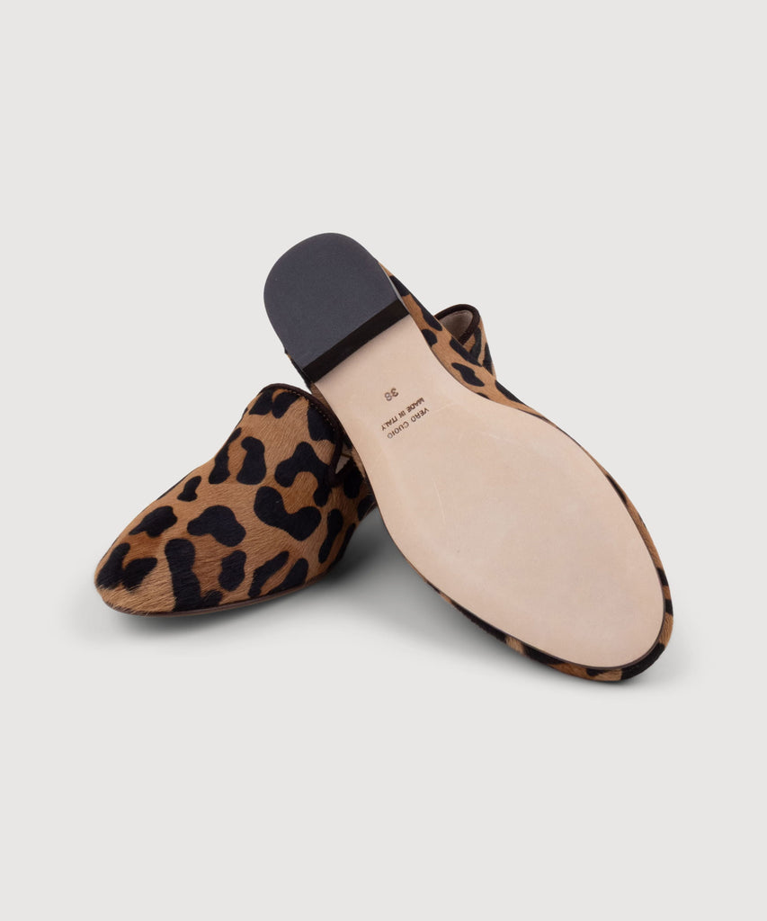 Leopard Slipper Miaki Swiss Made Womenswear