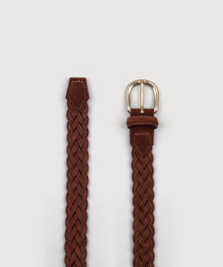 Woven Suede Belt Miaki Swiss Made Womenswear