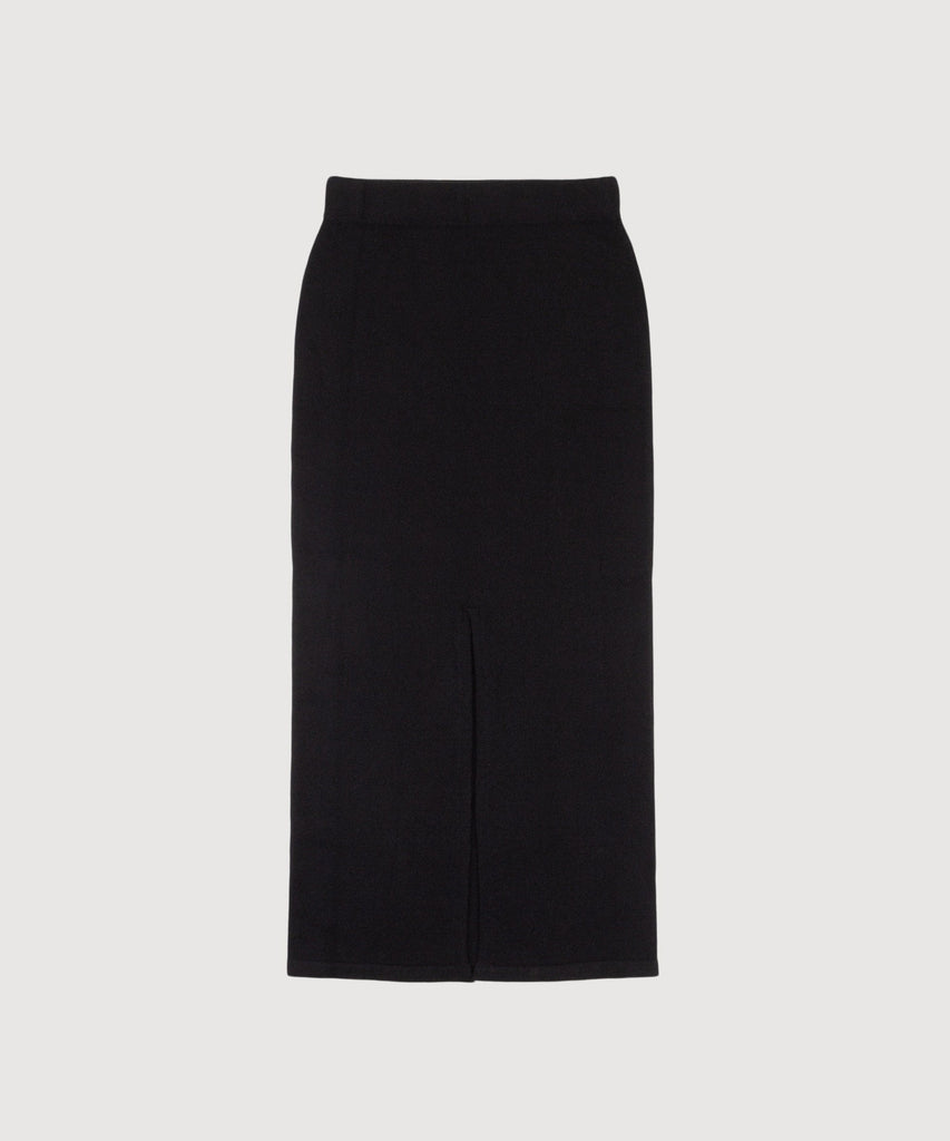 Long Cashmere Skirt Miaki Swiss Made Womenswear