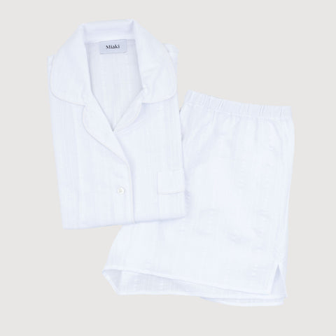 Striped Short Sleeve Pyjama
