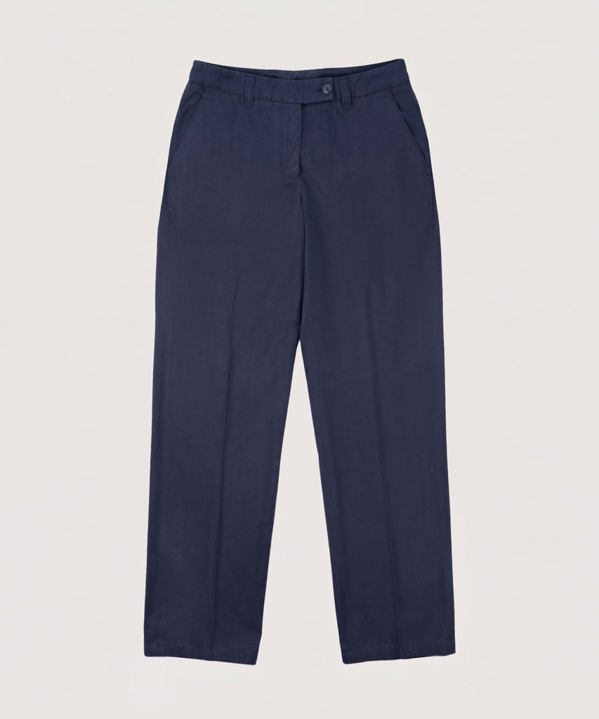 Navy / 34 Light Signature Trousers Miaki Swiss Made Womenswear