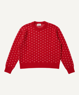 Heart Sweater Miaki Swiss Made Womenswear