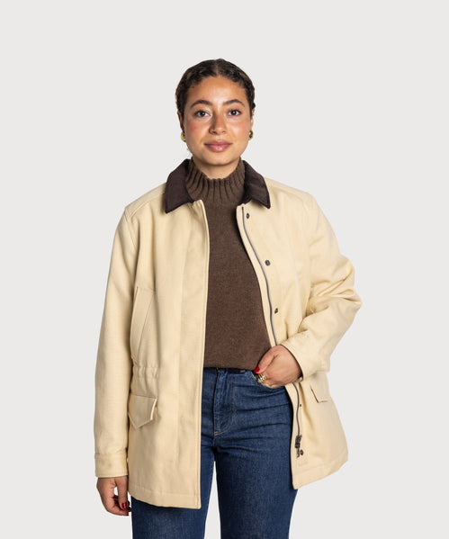 Cotton Field Jacket Miaki Swiss Made Womenswear