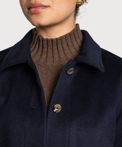 Wool Overshirt Miaki Swiss Made Womenswear