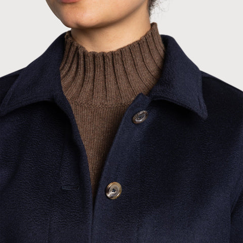 Wool Overshirt Miaki Swiss Made Womenswear