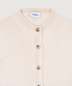 Knitted Cotton Vest Miaki Swiss Made Womenswear