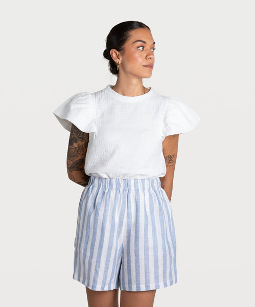 Butterfly Muslin Top