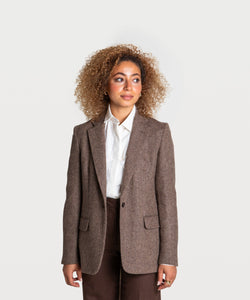 Relaxed  Tweed Blazer