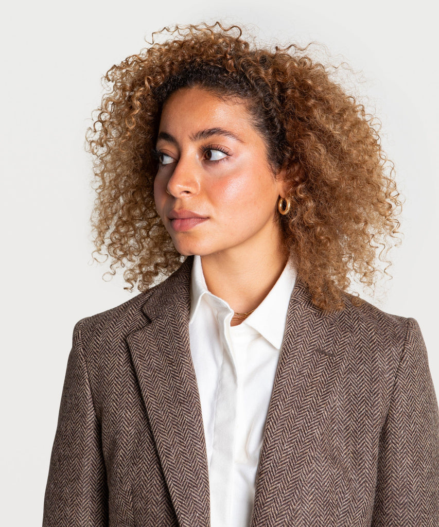 Relaxed  Tweed Blazer