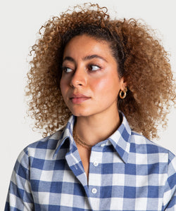 Large Checked Flannel Tunica