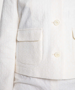 Short Cotton Mosaic Jacket