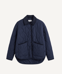 Navy / 34 Light Quilted Jacket Miaki Swiss Made Womenswear