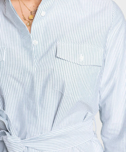 Hemdkleid mit Oxford-Streifen