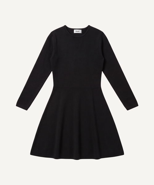 Navy / XS Knitted Everyday Dress Miaki Swiss Made Womenswear