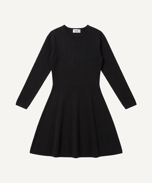 Navy / XS Knitted Everyday Dress Miaki Swiss Made Womenswear