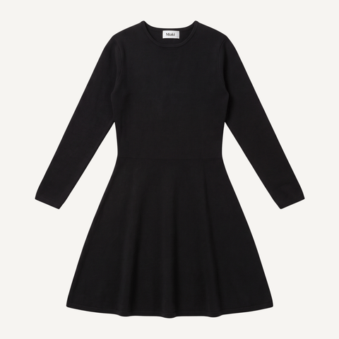 Navy / XS Knitted Everyday Dress Miaki Swiss Made Womenswear