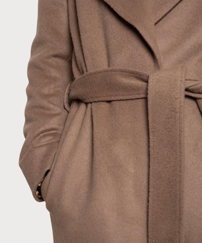 Cashmere Wrap Coat Miaki Swiss Made Womenswear