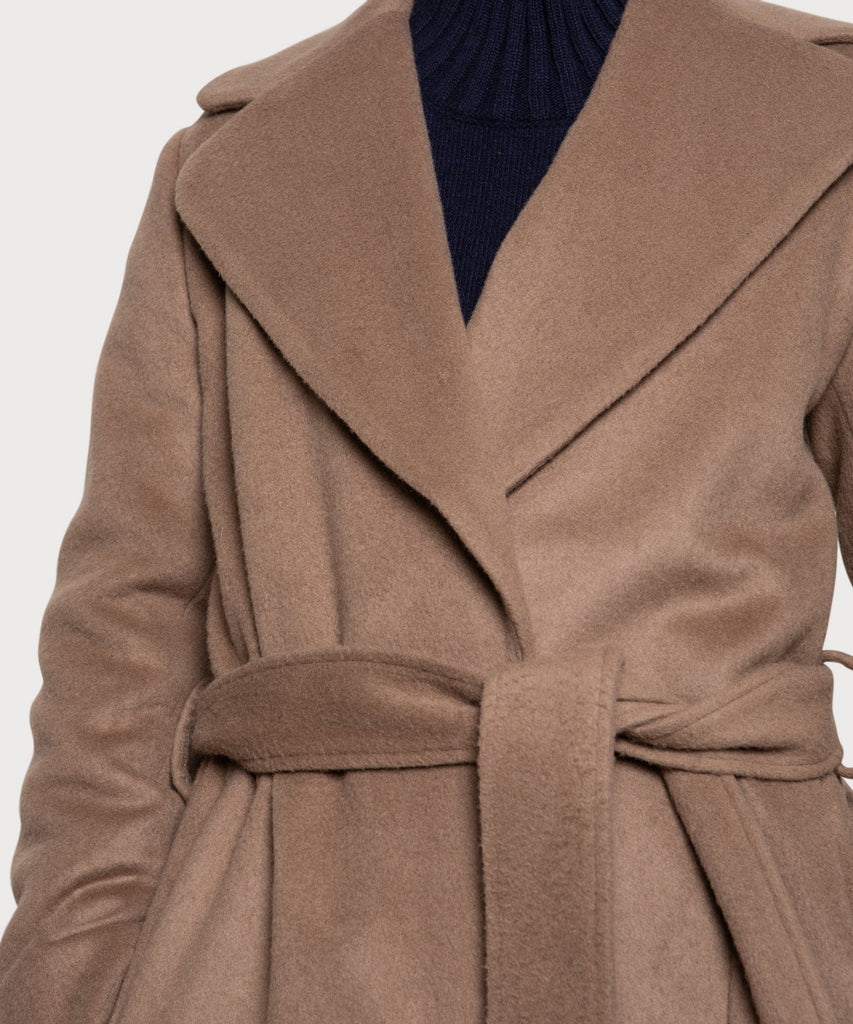 Cashmere Wrap Coat Miaki Swiss Made Womenswear