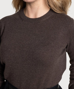 Cashmere Roundneck Sweater Miaki Swiss Made Womenswear