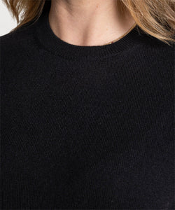 Kurzärmliger Kaschmirpullover