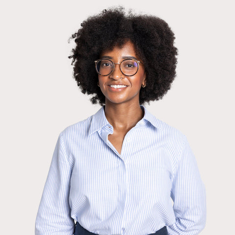 Relaxed Cotton Stripe Shirt