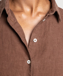 Oversized Linen Shirt
