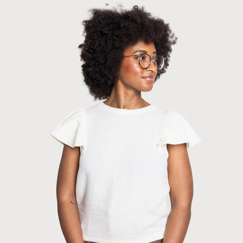 Butterfly Muslin Top