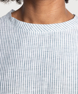 Butterfly Linen Stripe Top