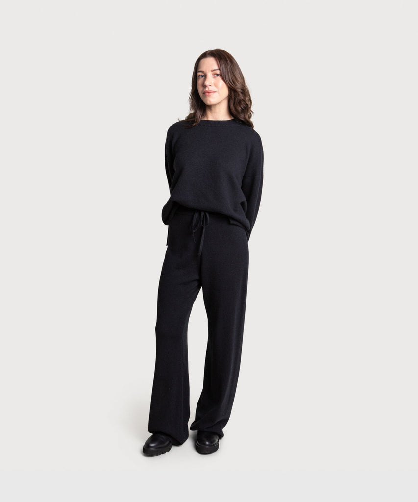 Knitted Wool Trousers