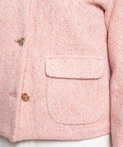 Short Tweed Blazer Miaki Swiss Made Womenswear