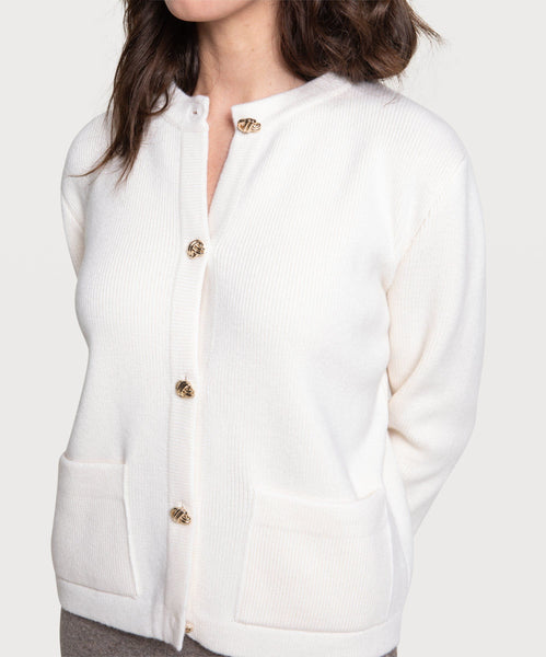 Wool Cardigan Miaki Swiss Made Womenswear