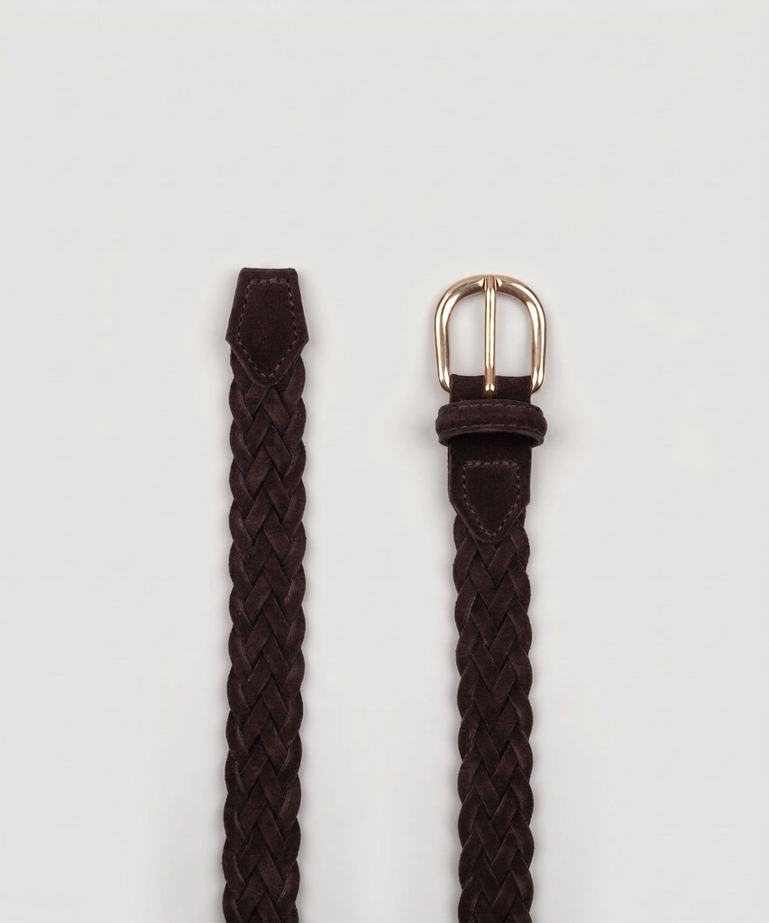 Woven Suede Belt Miaki Swiss Made Womenswear