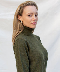 Made To Order Cashmere Roll Neck Sweater