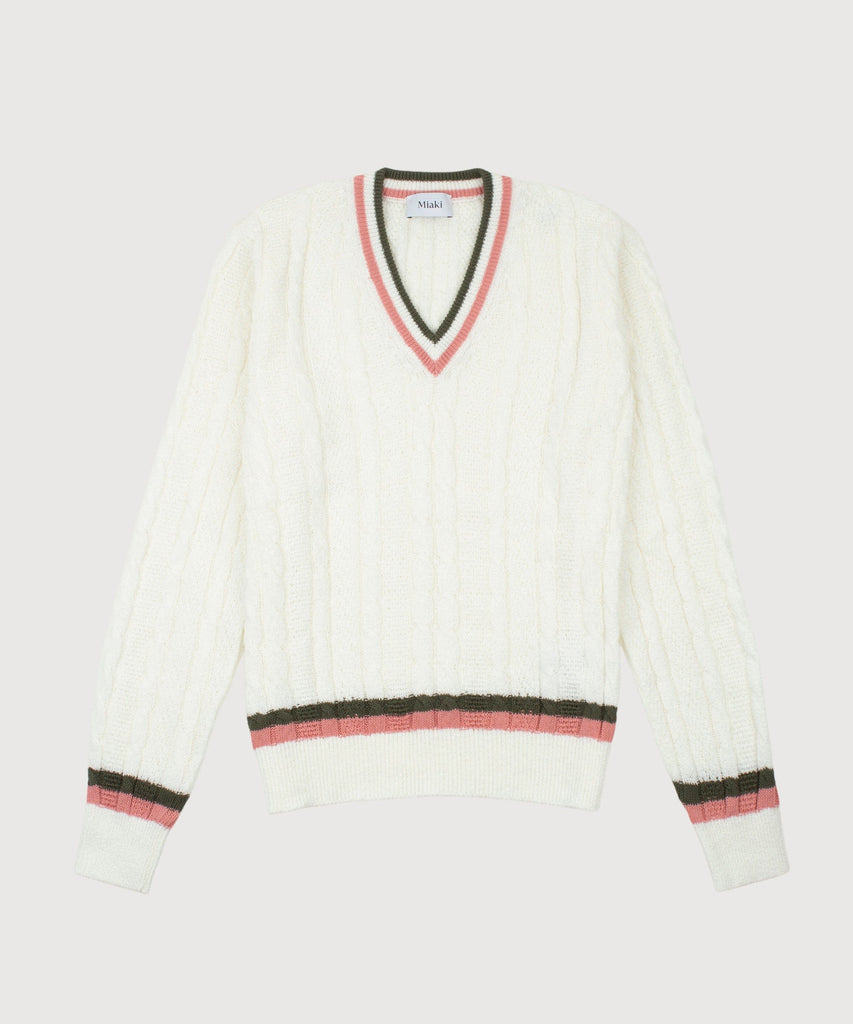 Cotton Cable Knit Sweater