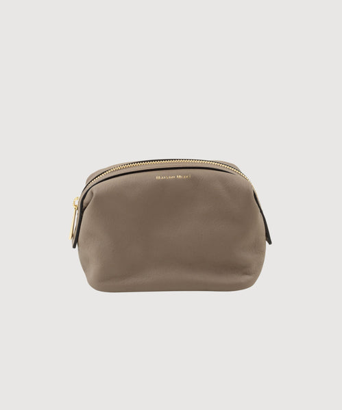 Small Leather Washbag
