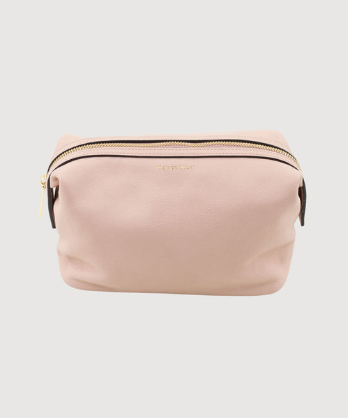 Large Leather Washbag