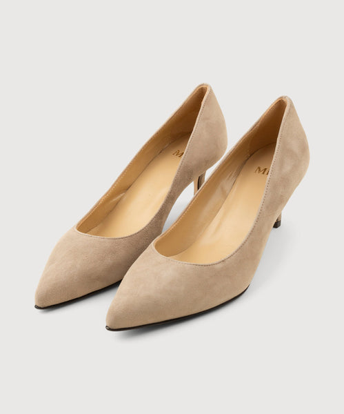 Suede Pumps