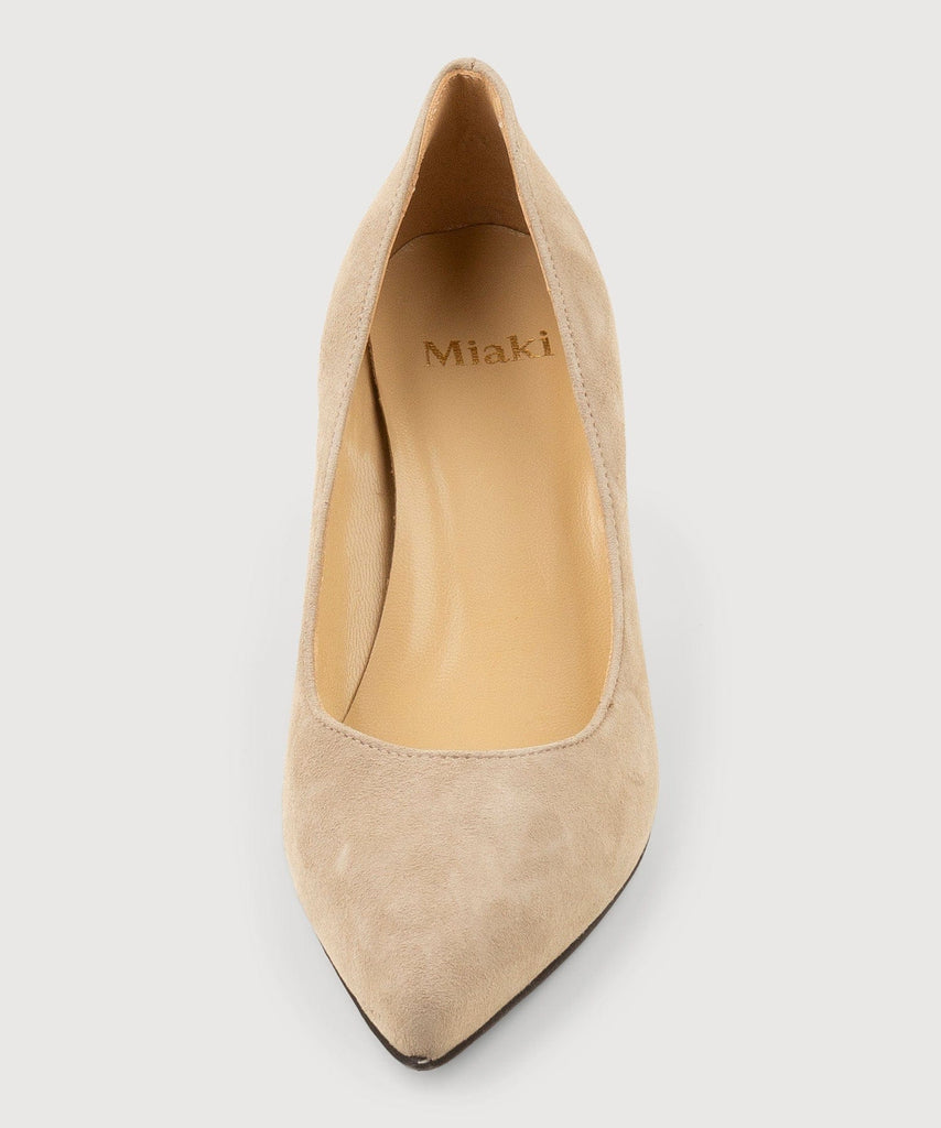 Suede Pumps
