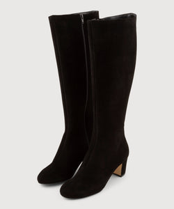 Suede Knee Boots