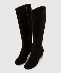 Suede Knee Boots