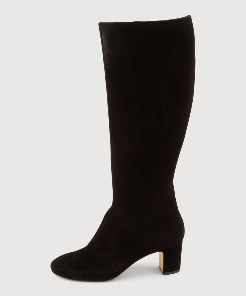 Suede Knee Boots