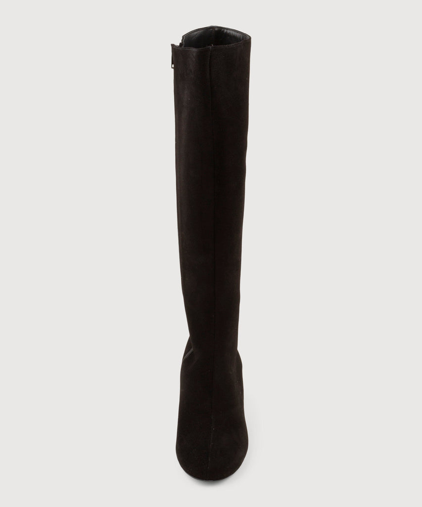 Suede Knee Boots