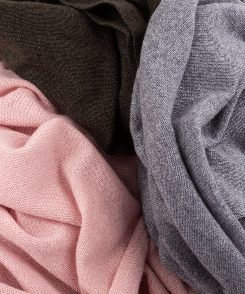Knitted Cashmere Scarf