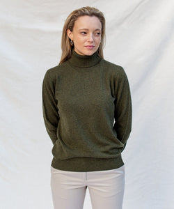 Made To Order Cashmere Roll Neck Sweater
