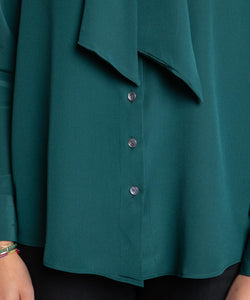 Bow Silk Blouse