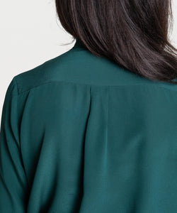 Bow Silk Blouse