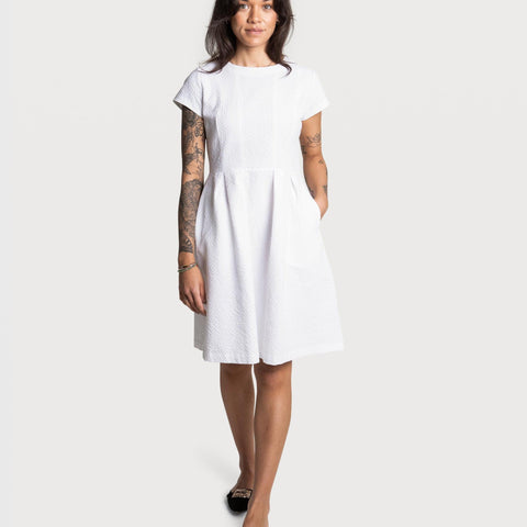 Seersucker Everyday Dress