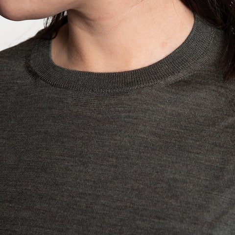 Wool Roundneck Sweater Miaki Swiss Made Womenswear