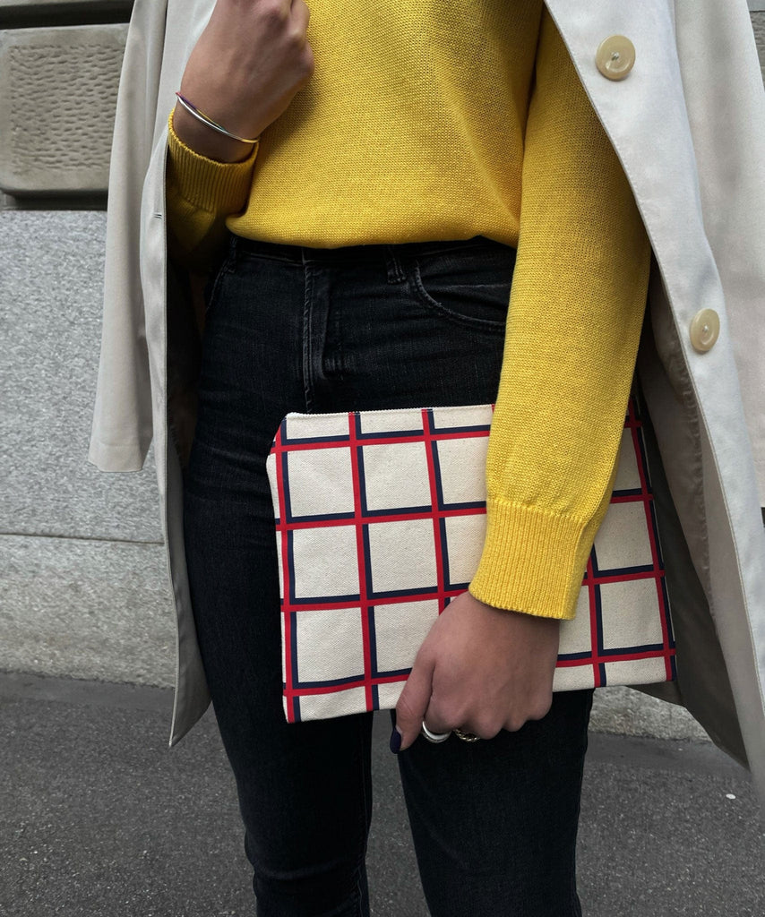 Printed Canvas Pouch