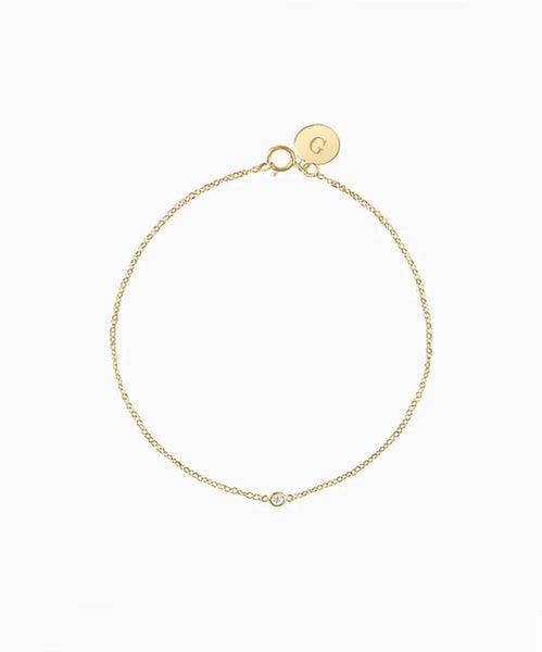 Solitaire Diamond Bracelet
